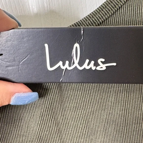 Lulu's Dark Olive Bodysuit - Picture 2 of 4